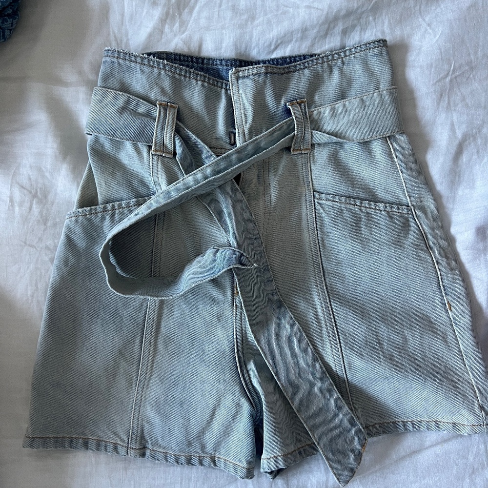 IRO High Waisted Denim Short